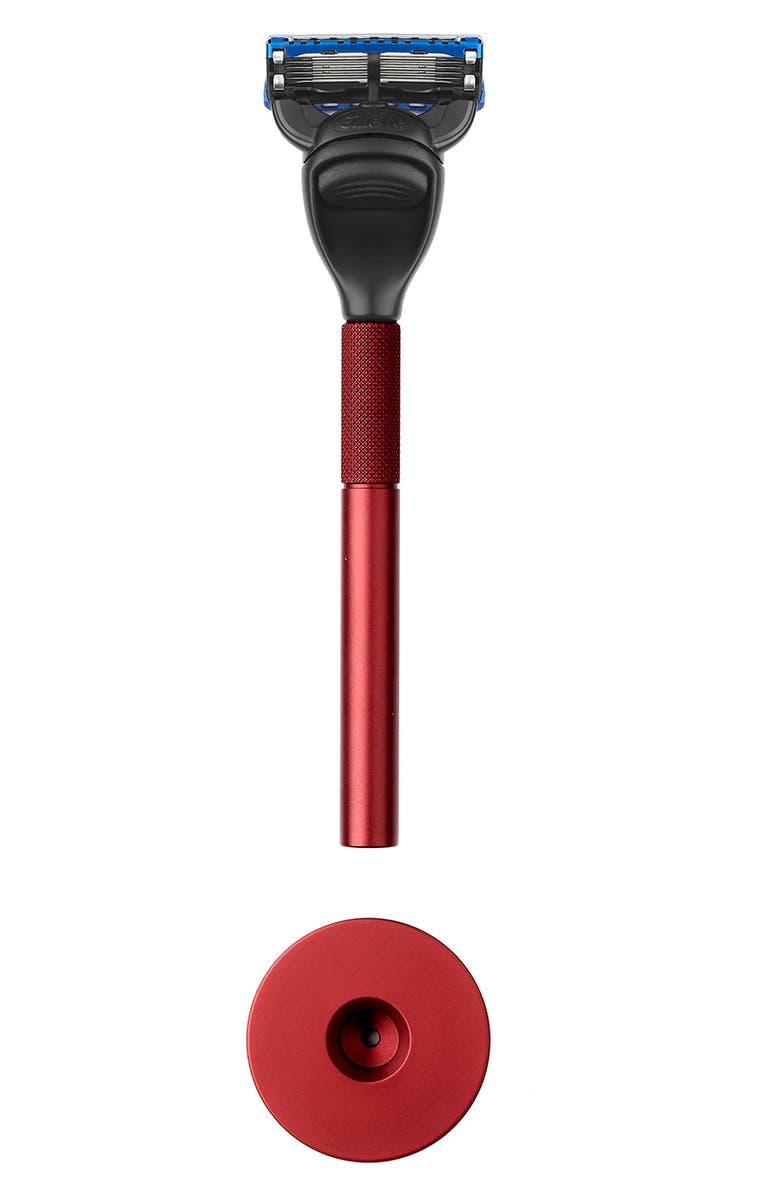 BOLIN WEBB Generation Red Razor & Stand, Alternate, color, 