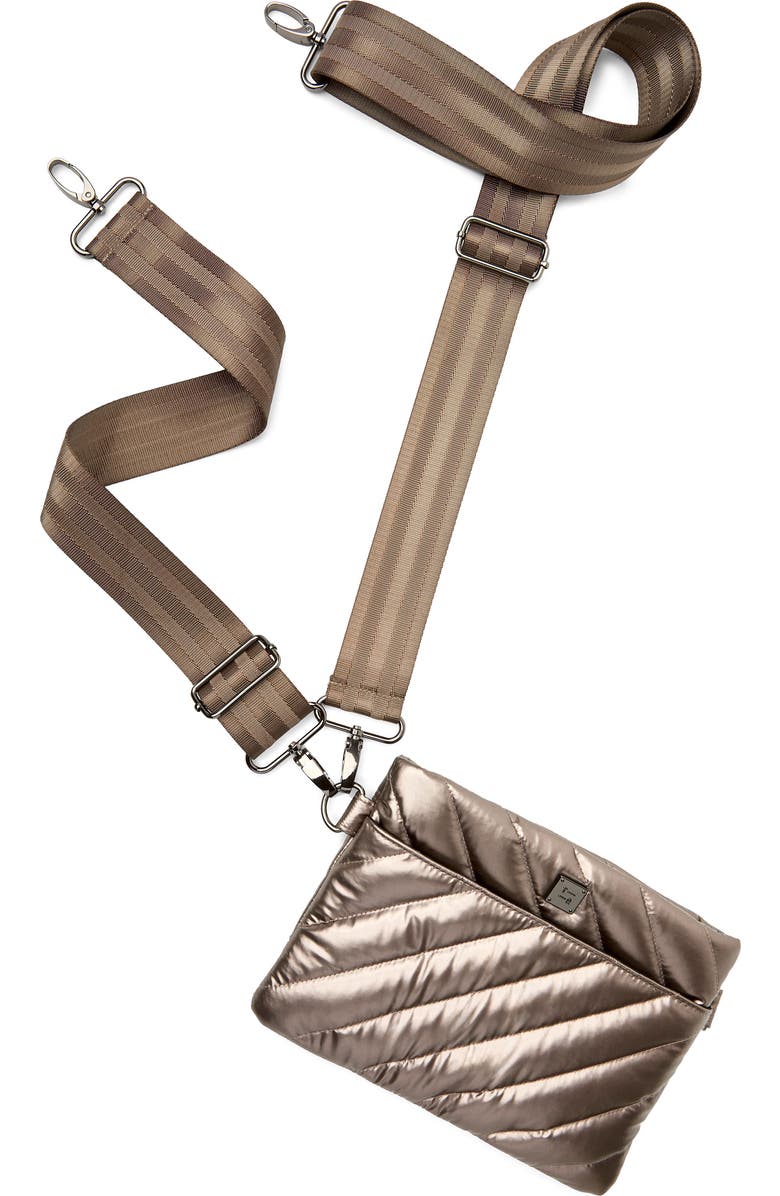 THINK ROYLN Diagonal Bum Bag 2.0, Alternate, color, Pearl Latte