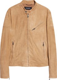 Dolce&Gabbana Suede Zip Jacket