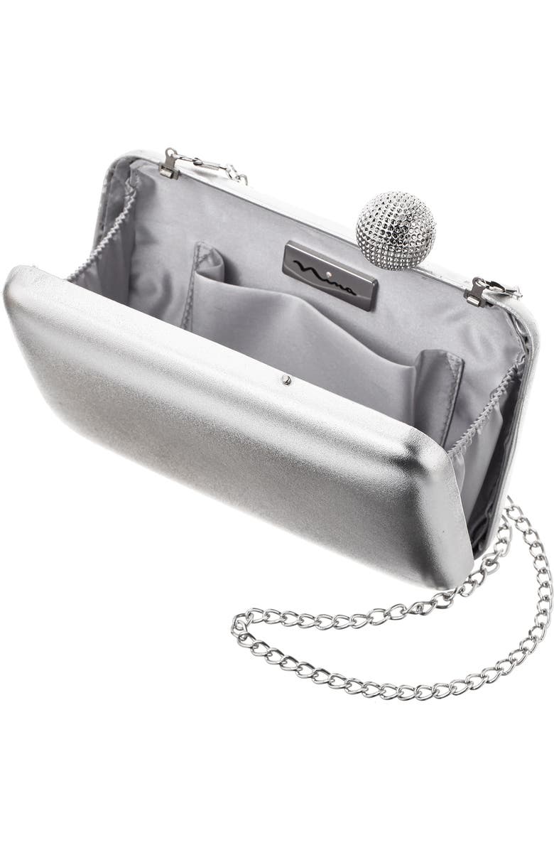 Nina Kimberly Frame Clutch, Alternate, color,
