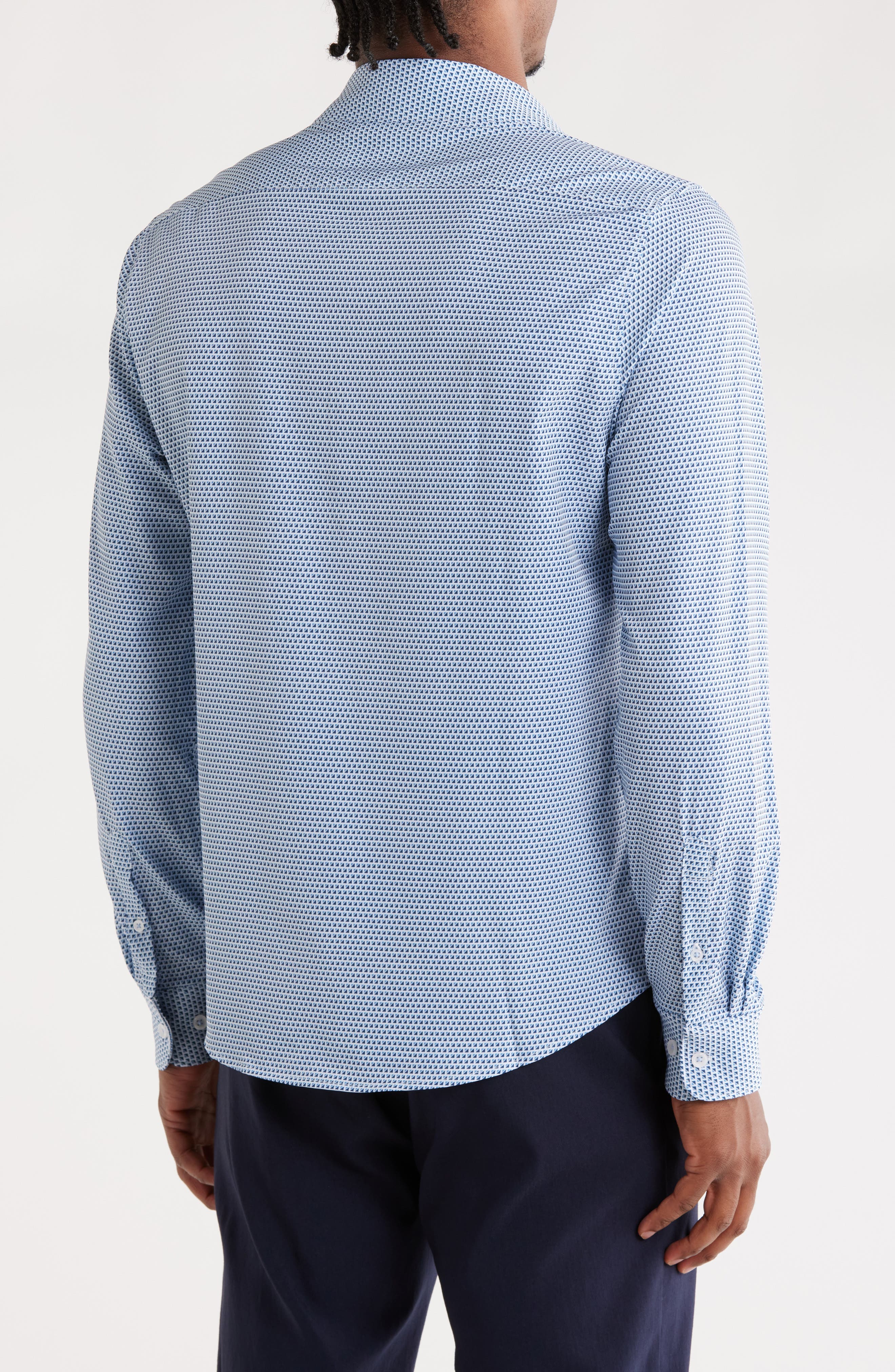 Geo Tech Long Sleeve Shirt - image 2