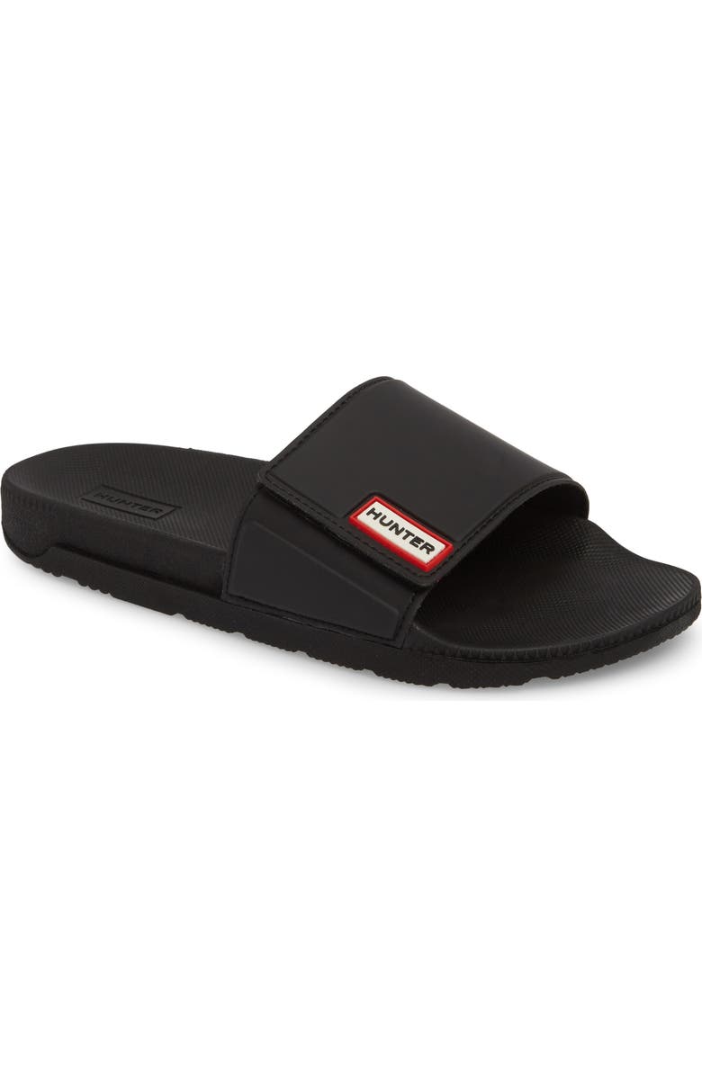 Hunter Original Adjustable Slide Sandal, Main, color,