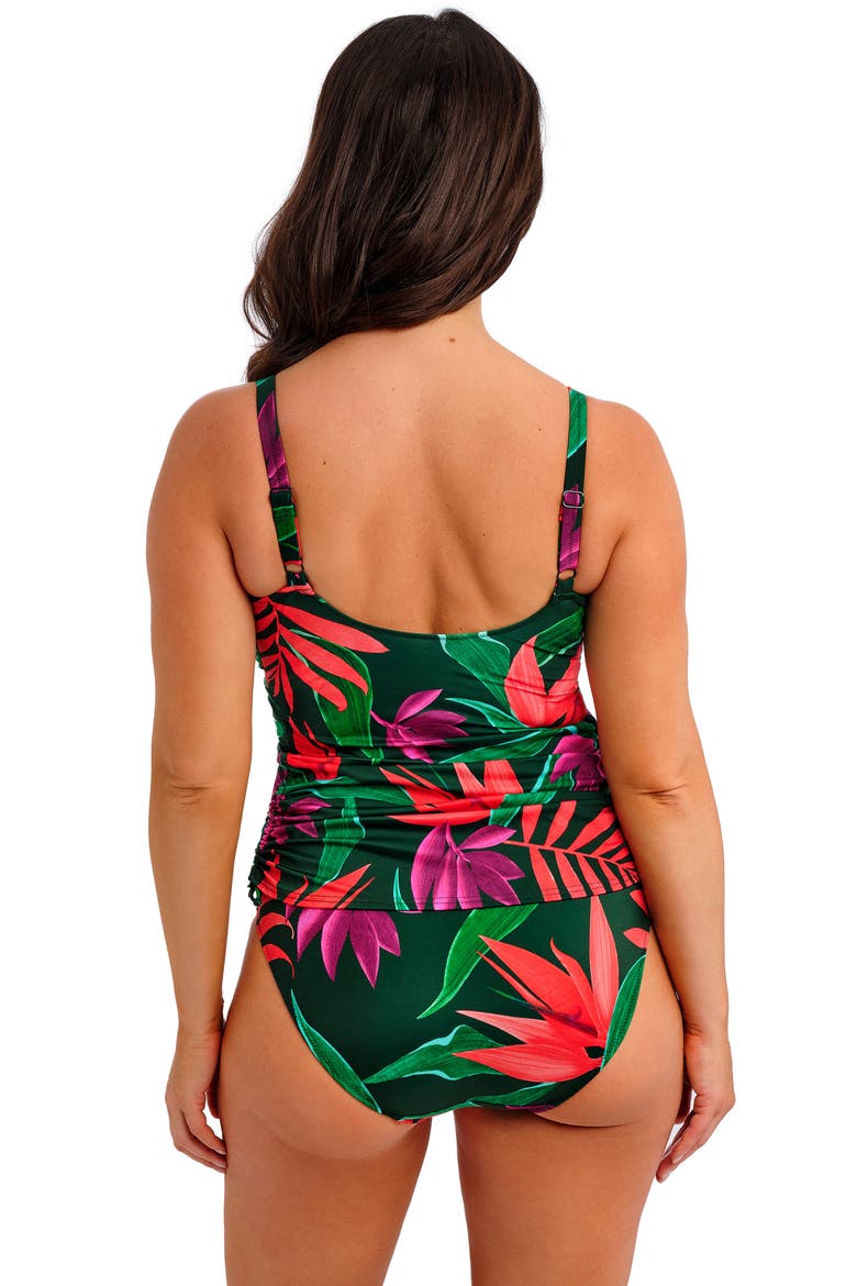 Pichola Underwire Twist Front Tankini Top, Alternate, color, MANGROVE
