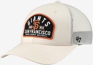 '47 Men's '47 Cream San Francisco Giants Leland Adjustable Trucker Hat