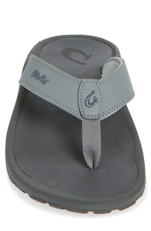 Olukai Ohana Flip Flop In Gray