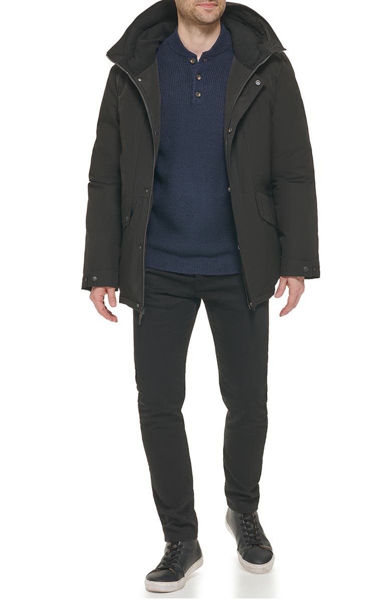 Cole Haan Hooded Down Jacket, Alternate, color,