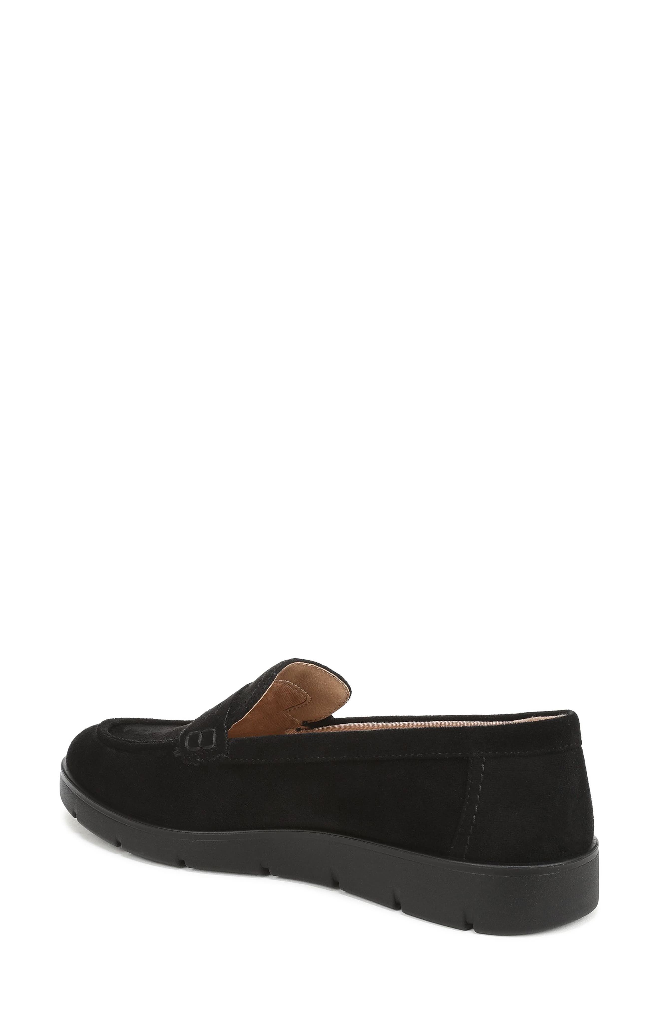 Veronica 2 Penny Loafer, Alternate, color, BLACK