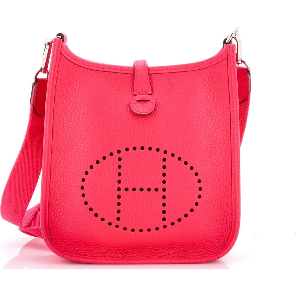 Pre-owned Hermes Hermes Evelyne Bag Gen Iii Clemence Tpm In Pink