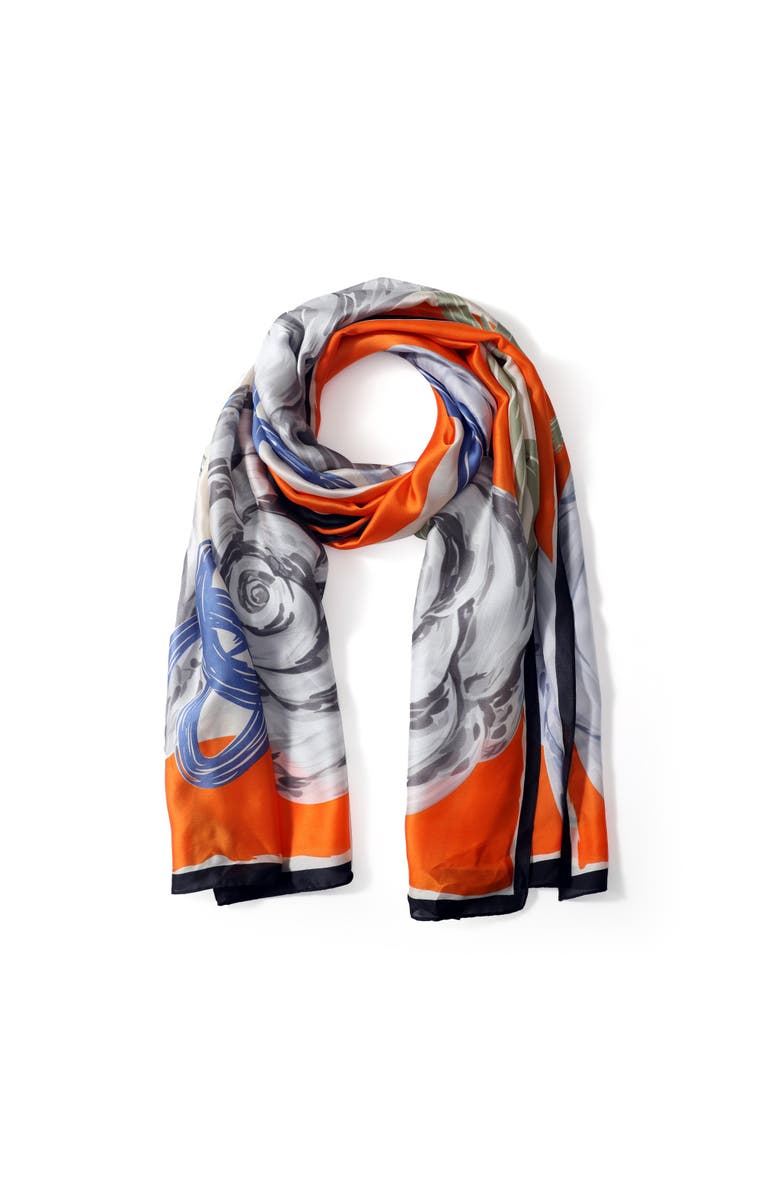 Youzey The Haven Lightweight Scarf, Alternate, color, Orange