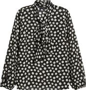 Tahari ASL Bow Neck Top