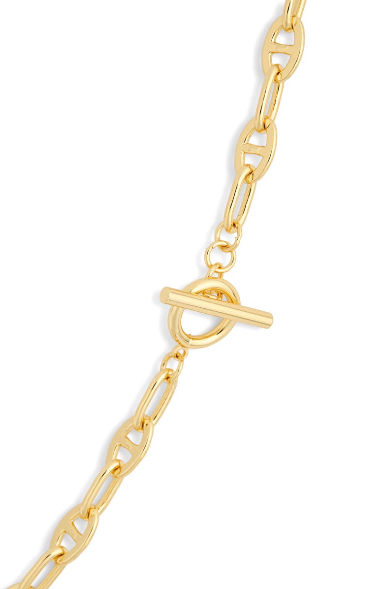 NORDSTROM RACK Demi-Fine Mariner Chain Necklace, Alternate, color, Gold