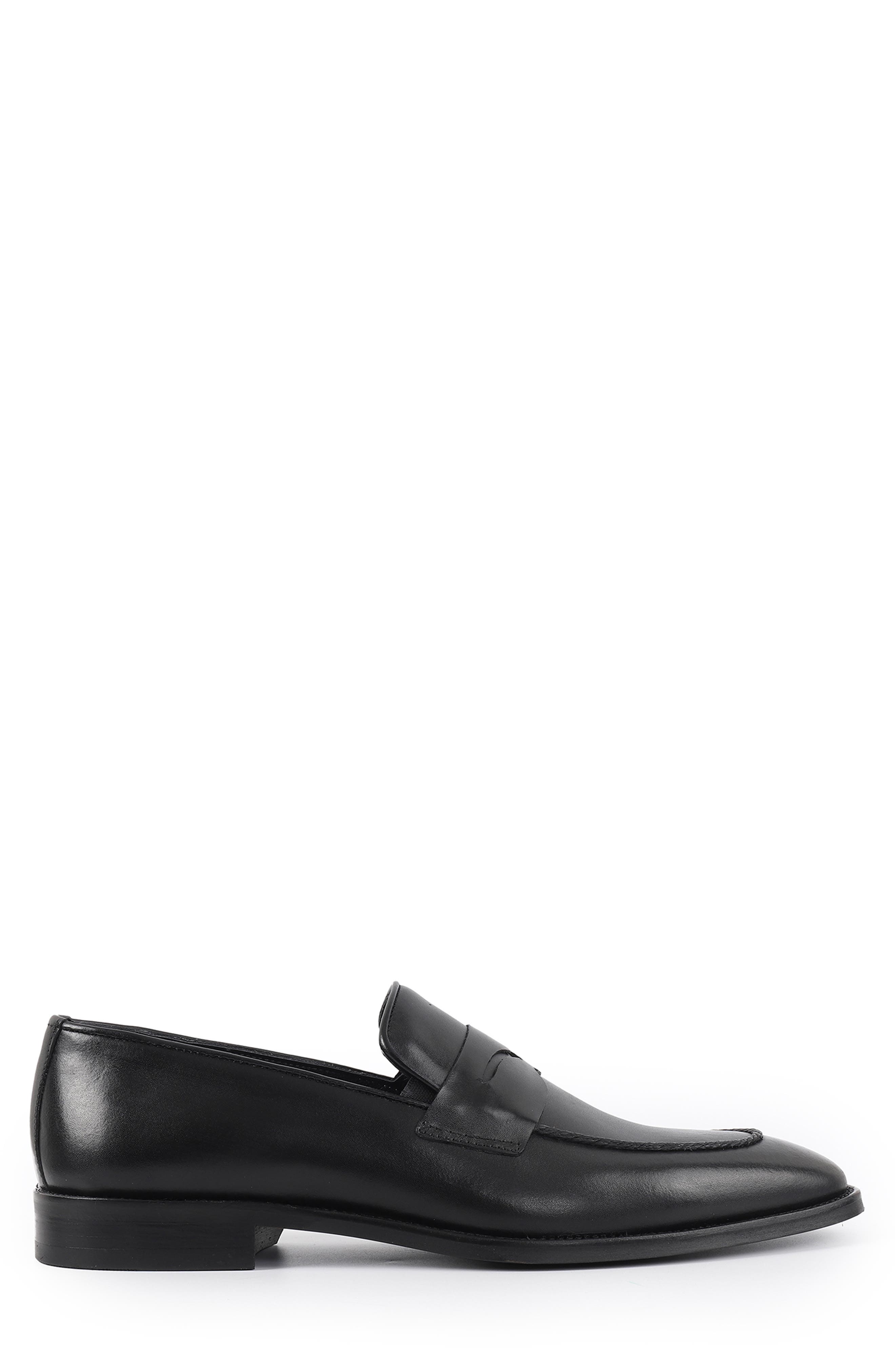 VELLAPAIS Bentonni Penny Loafer, Alternate, color, Black