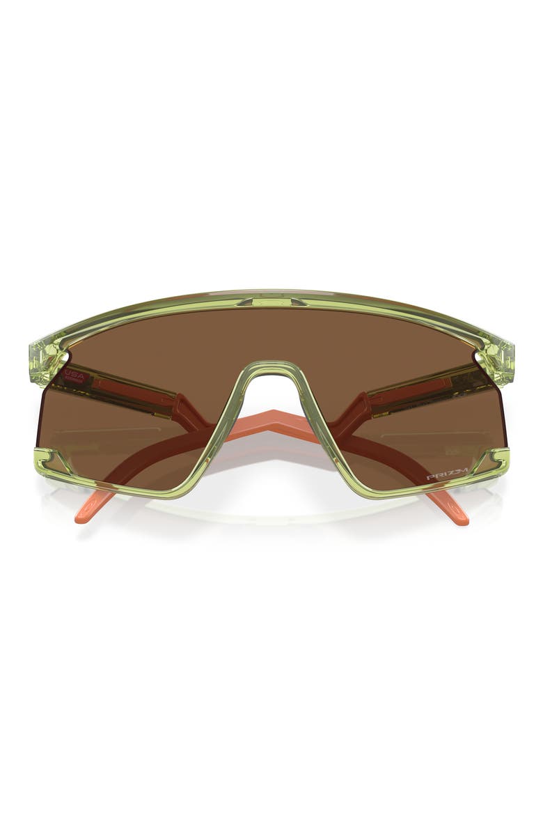 BXTR 39mm Prizm™ Wrap Shield Sunglasses, Alternate, color, FERN/ PRIZM BRONZE