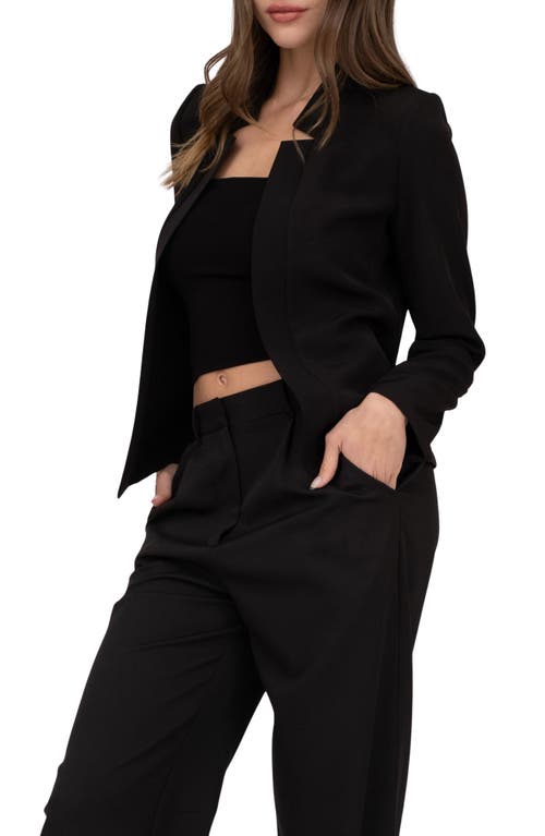 BLU PEPPER BLU PEPPER OPEN FRONT BLAZER 