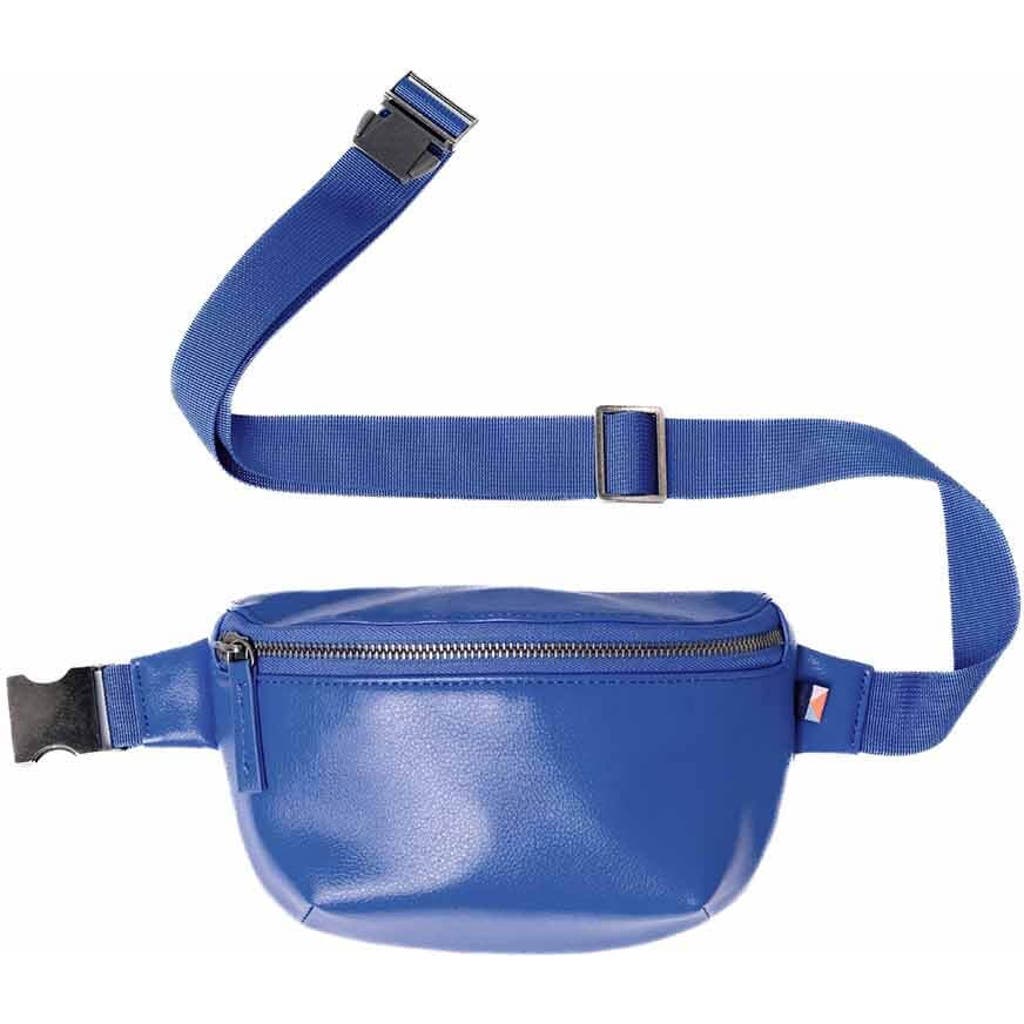 Kibou Wallet Bag Vegan Leather Crossbody Fanny Pack in Cobalt Blue  product