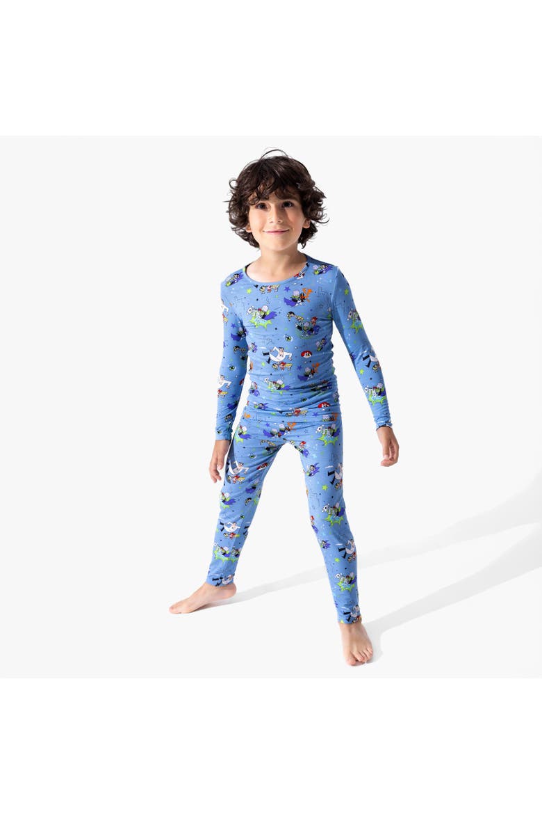 Kids' Powerpuff Girls Mojo Jojo Showdown Set of 2 Piece Pajamas, Alternate, color, Powerpuff Mojo Jojo Showdown