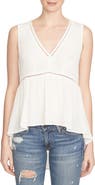 1.STATE High/Low Crepe Top