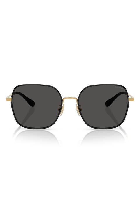 57mm Irregular Round Sunglasses