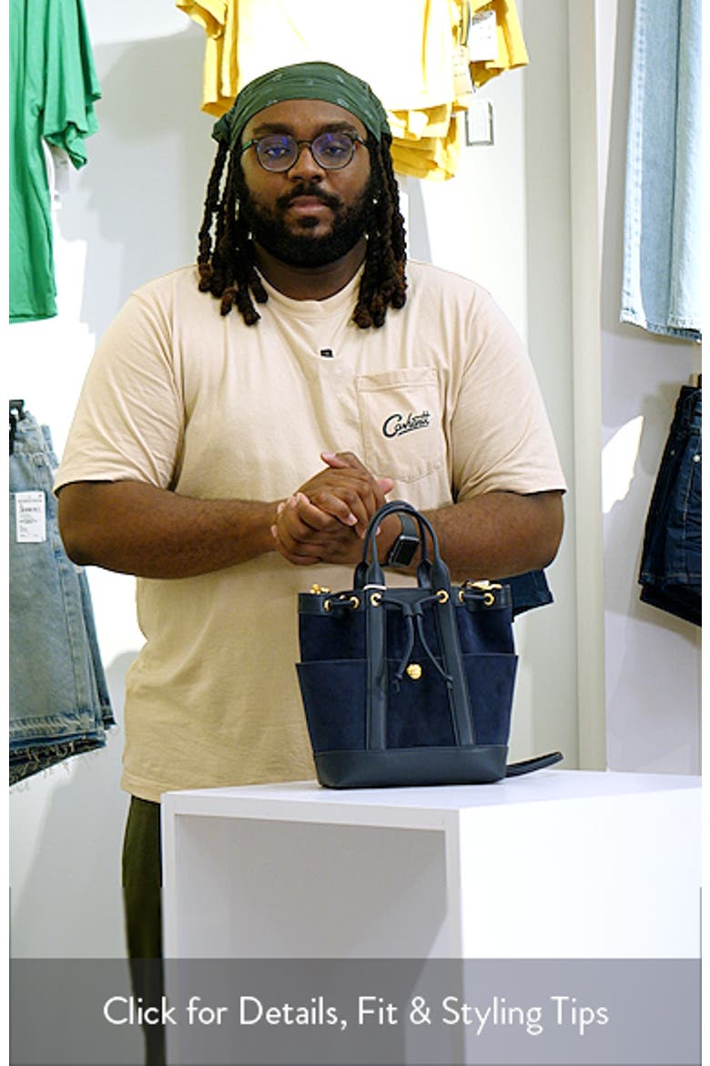 Goody Suede & Leather Bucket Bag (Nordstrom Exclusive) video