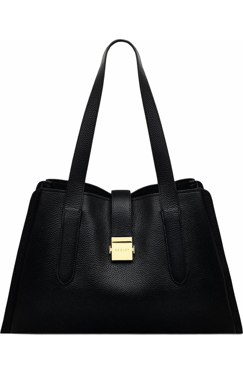 Radley Sloane Street Large Ziptop Shoulder Bag, Main, color, Black