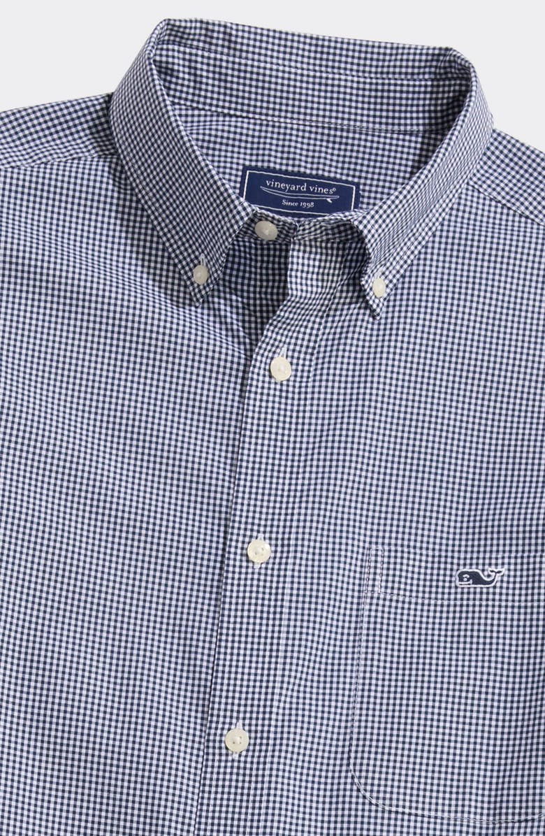vineyard vines Anegada Gingham Button-Down Shirt, Alternate, color,