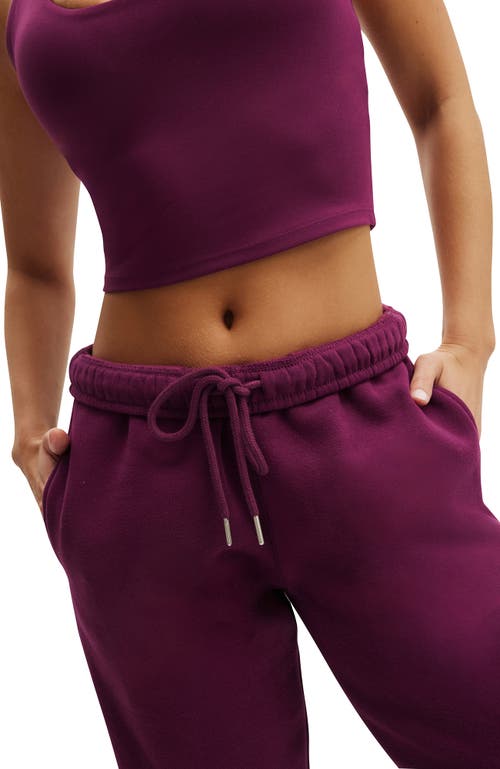 Cotton On Body Active Plush Essential Gym Sweatpant In Red