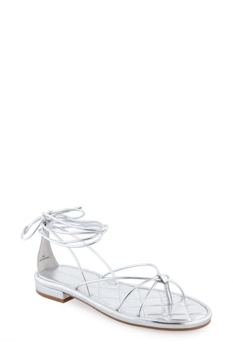 Jacky Ankle Tie Sandal (Women)