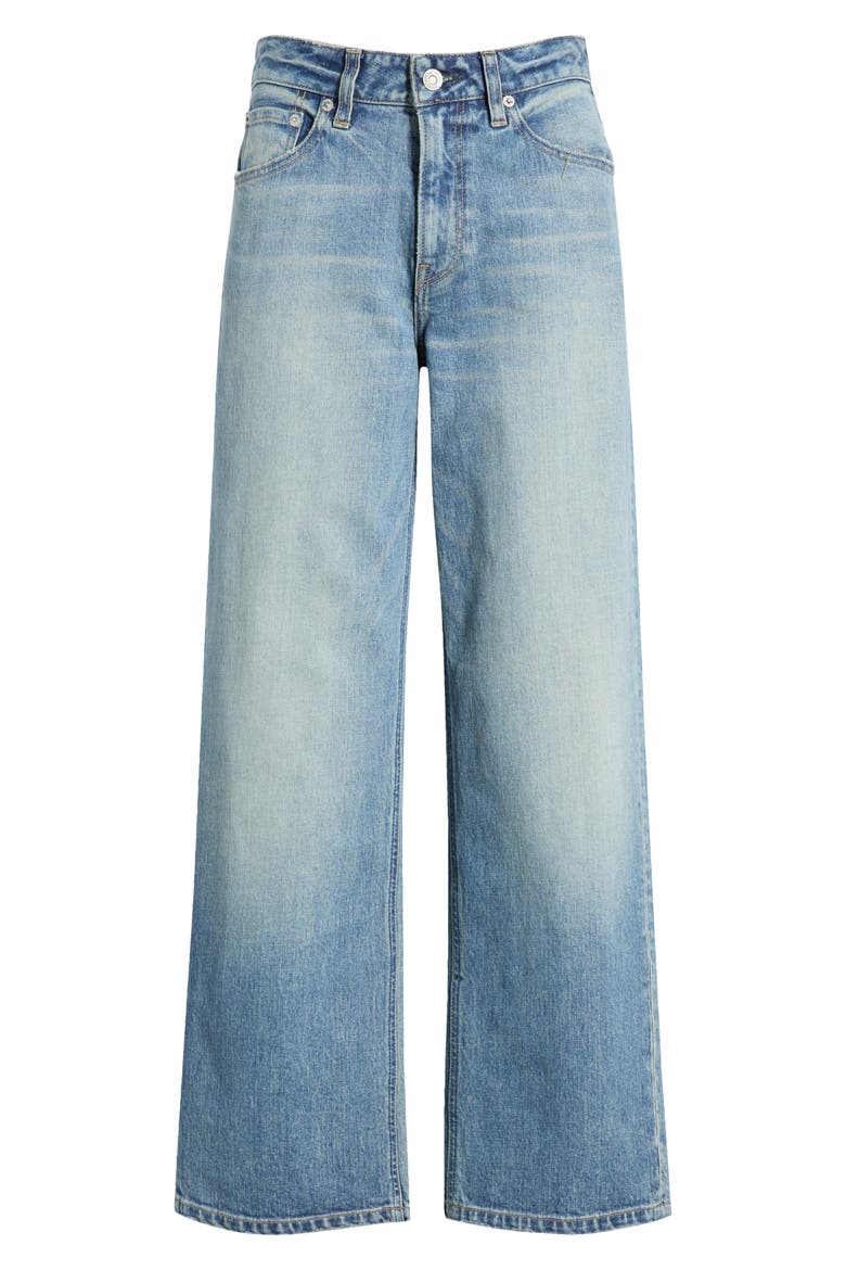 Idabel High Waist Straight Leg Jeans, Alternate, color, LIGHT BLUE