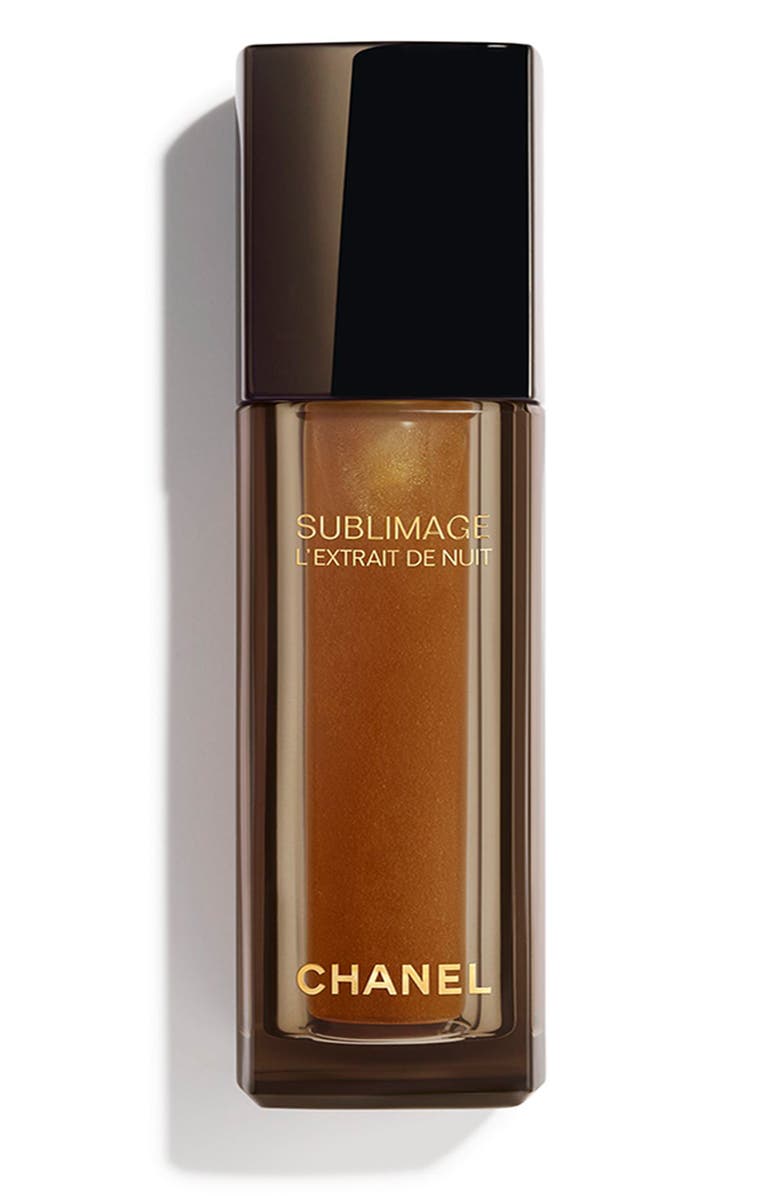 CHANEL SUBLIMAGE L'EXTRAIT DE NUIT Regenerating & Restoring Night Concentrate, Main, color, 