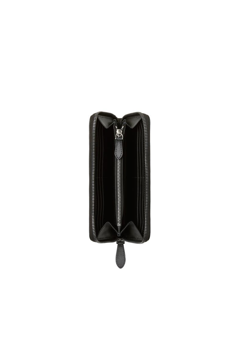 Check Zip Wallet, Alternate, color, Charcoal grey