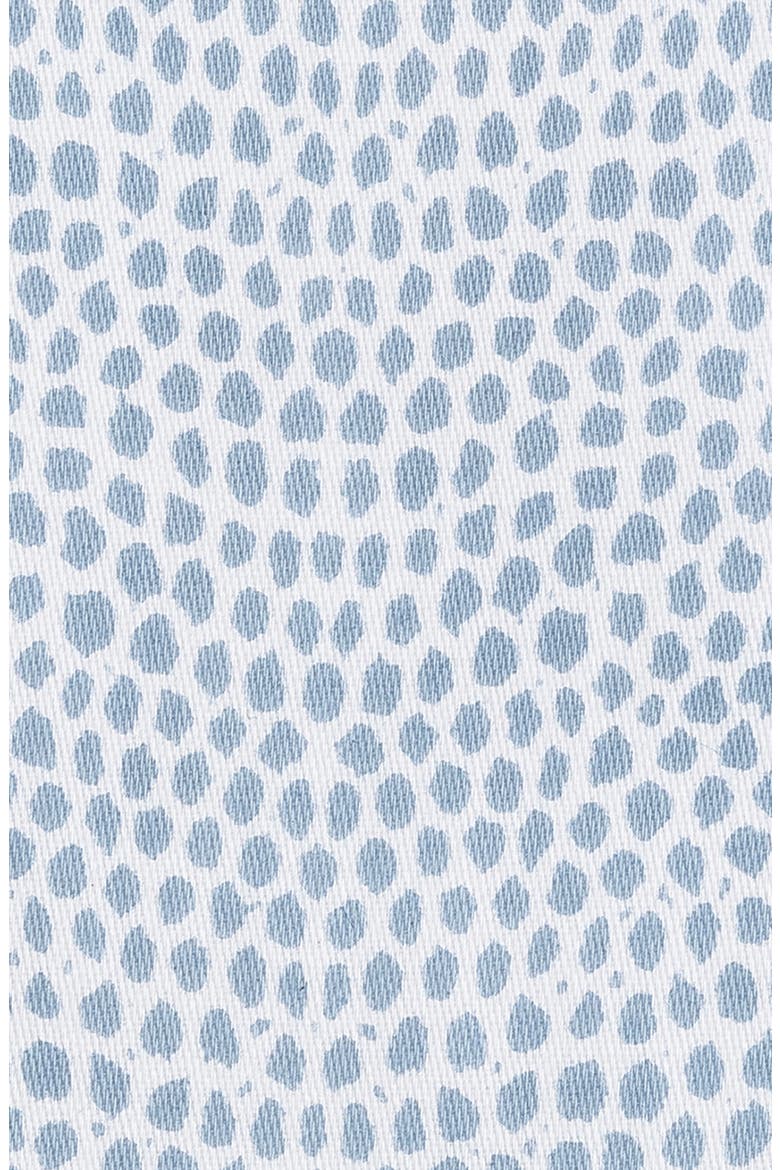 Jasper Cotton Sateen Fitted Sheet, Alternate, color, HAZY BLUE