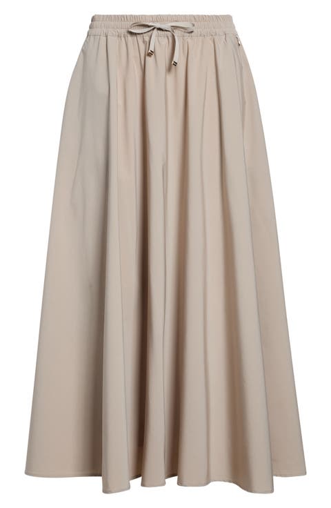 Stretch Modal Midi Skirt