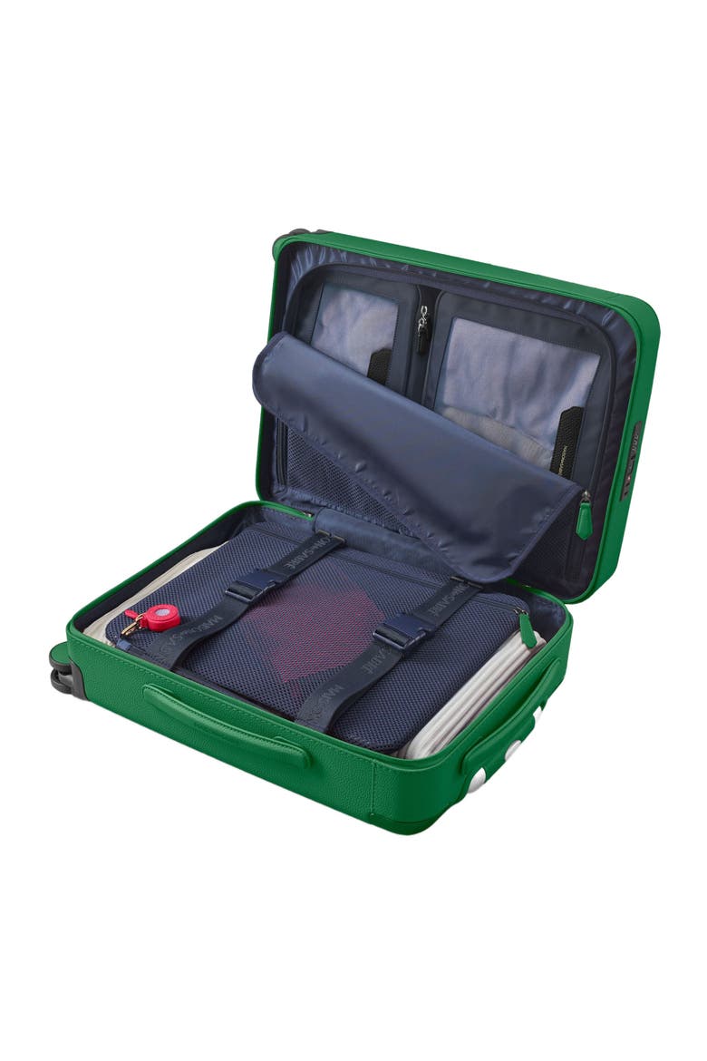 The Carry On Suitcase, Alternate, color, Emerald Green