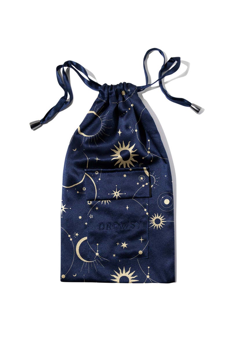 Silk  Carry Pouch, Alternate, color, Cosmic Energy