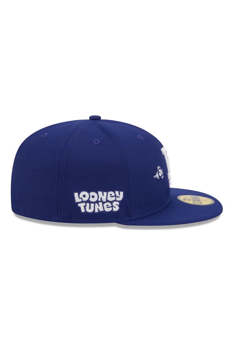 New Era Men's New Era Royal Los Angeles Dodgers Looney Tunes Bugs Bunny 59FIFTY Fitted Hat, Alternate, color, Dark Blue