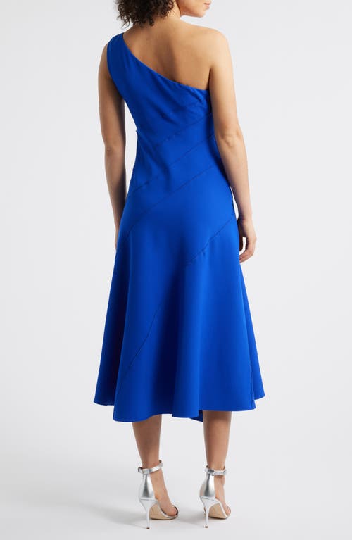 Vince Camuto Laguna One-shoulder Dress In Blue