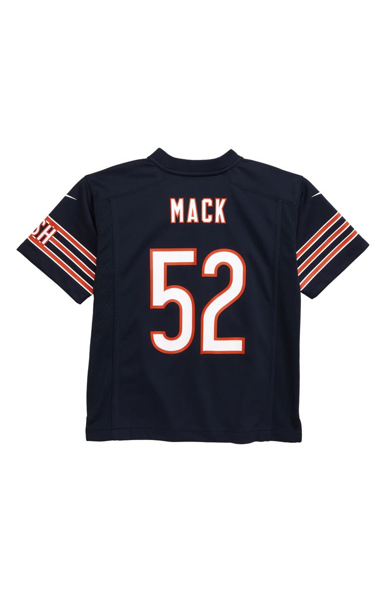 Nike NFL Logo Chicago Bears Khalil Mack Jersey, Alternate, color,