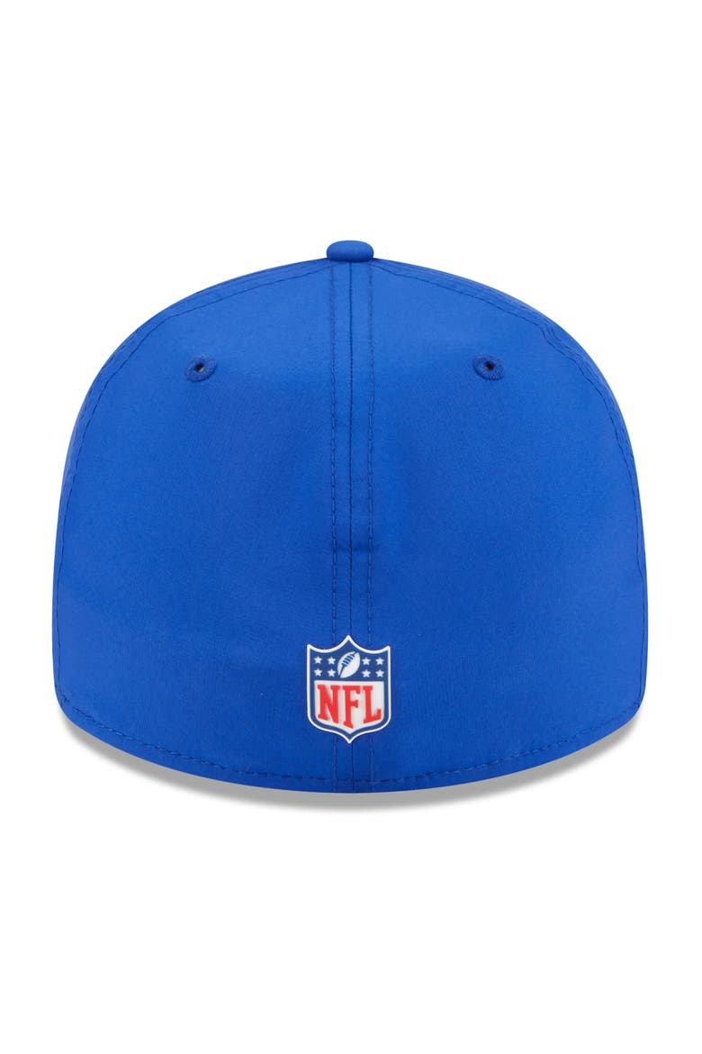Men's New Era Royal Buffalo Bills 2025 Sideline  Retro Crown 59FIFTY Fitted Hat, Alternate, color, Royal