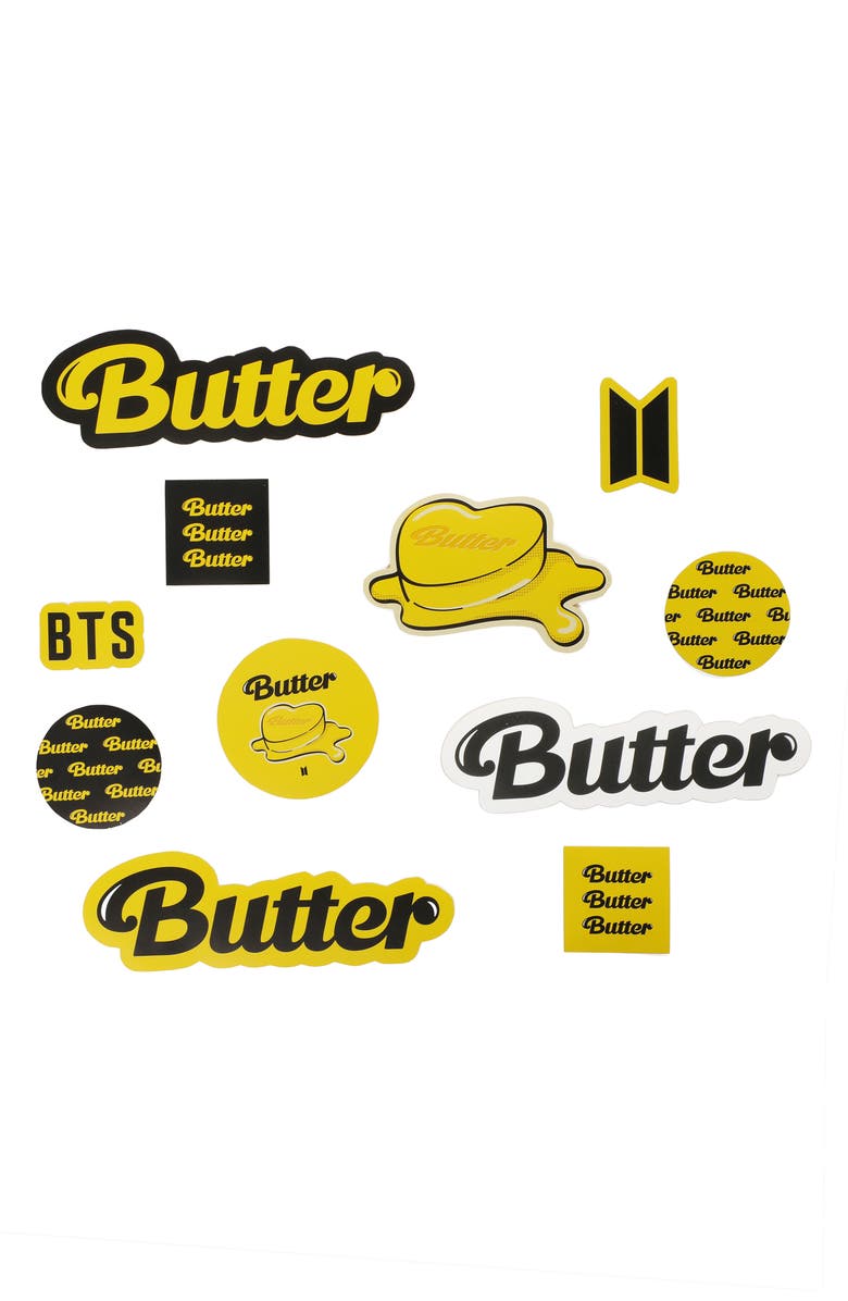 BTS THEMED MERCH Butter Sticker Set, Main, color,