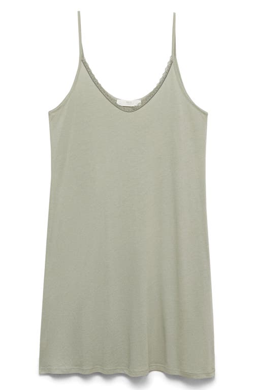 Mango Lace Trim Nightgown