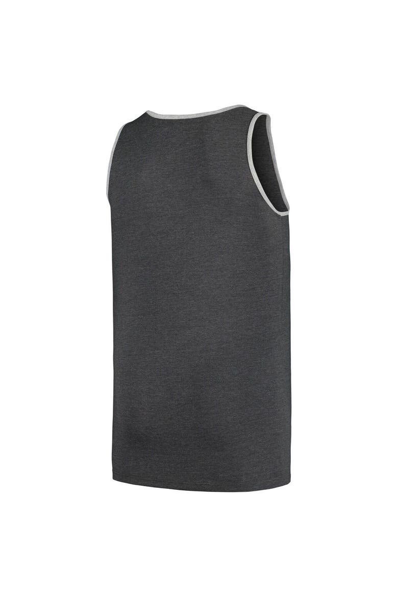 Men's Profile Heather Charcoal Boston Red Sox Big & Tall Arch Over Logo Tank Top, Alternate, color, Heather Charcoal