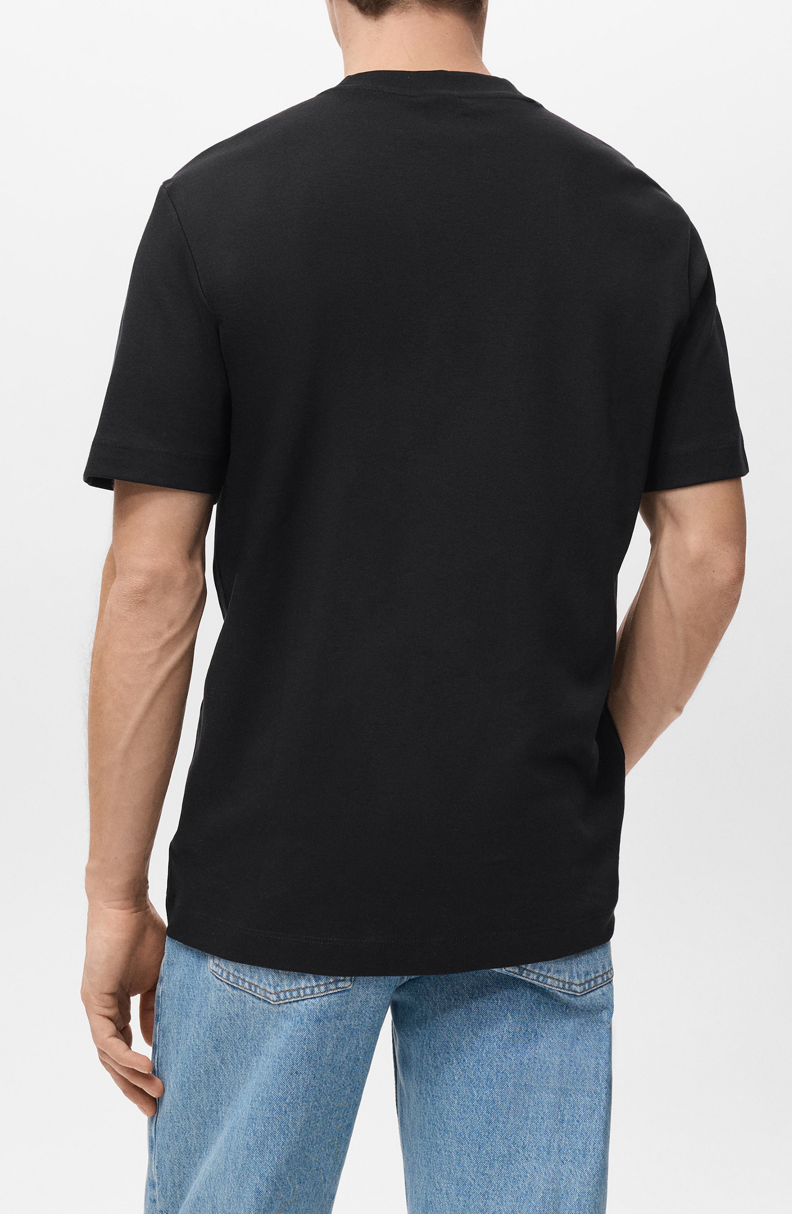 Regular Fit Medium Weight Cotton T-Shirt - image 2