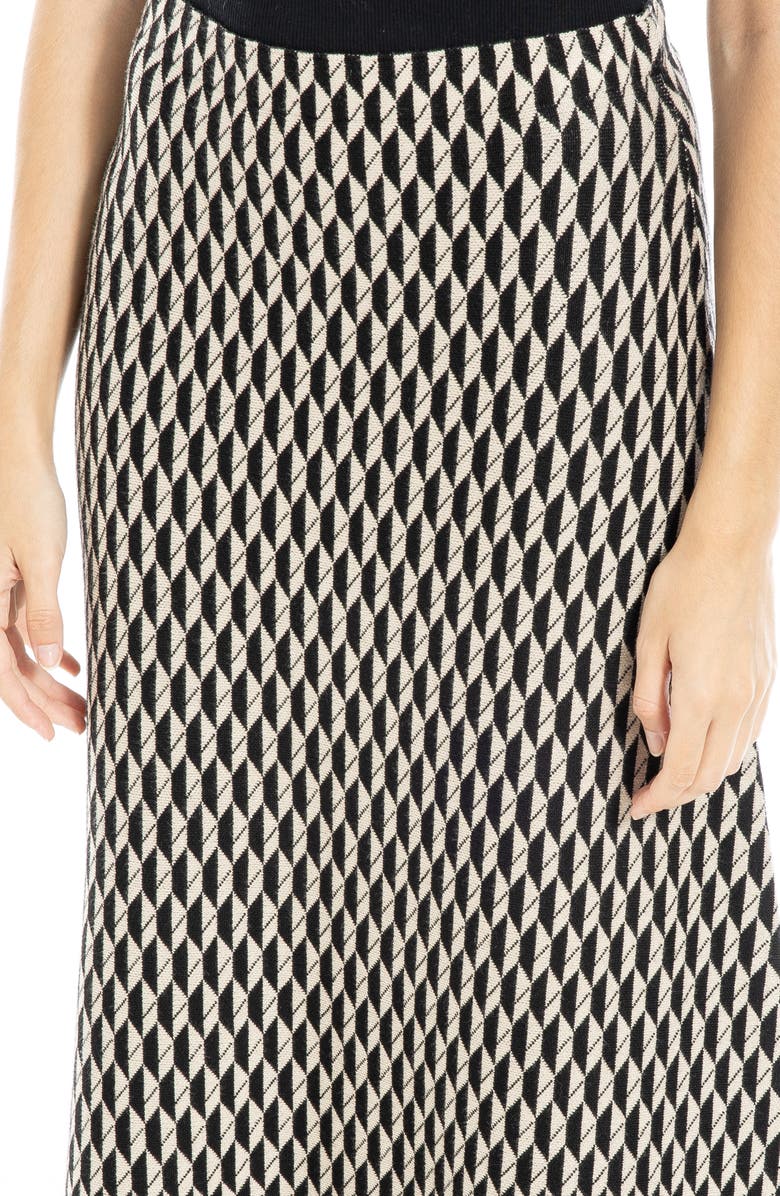 MAX STUDIO A-Lined Midi Sweater Skirt, Alternate, color,