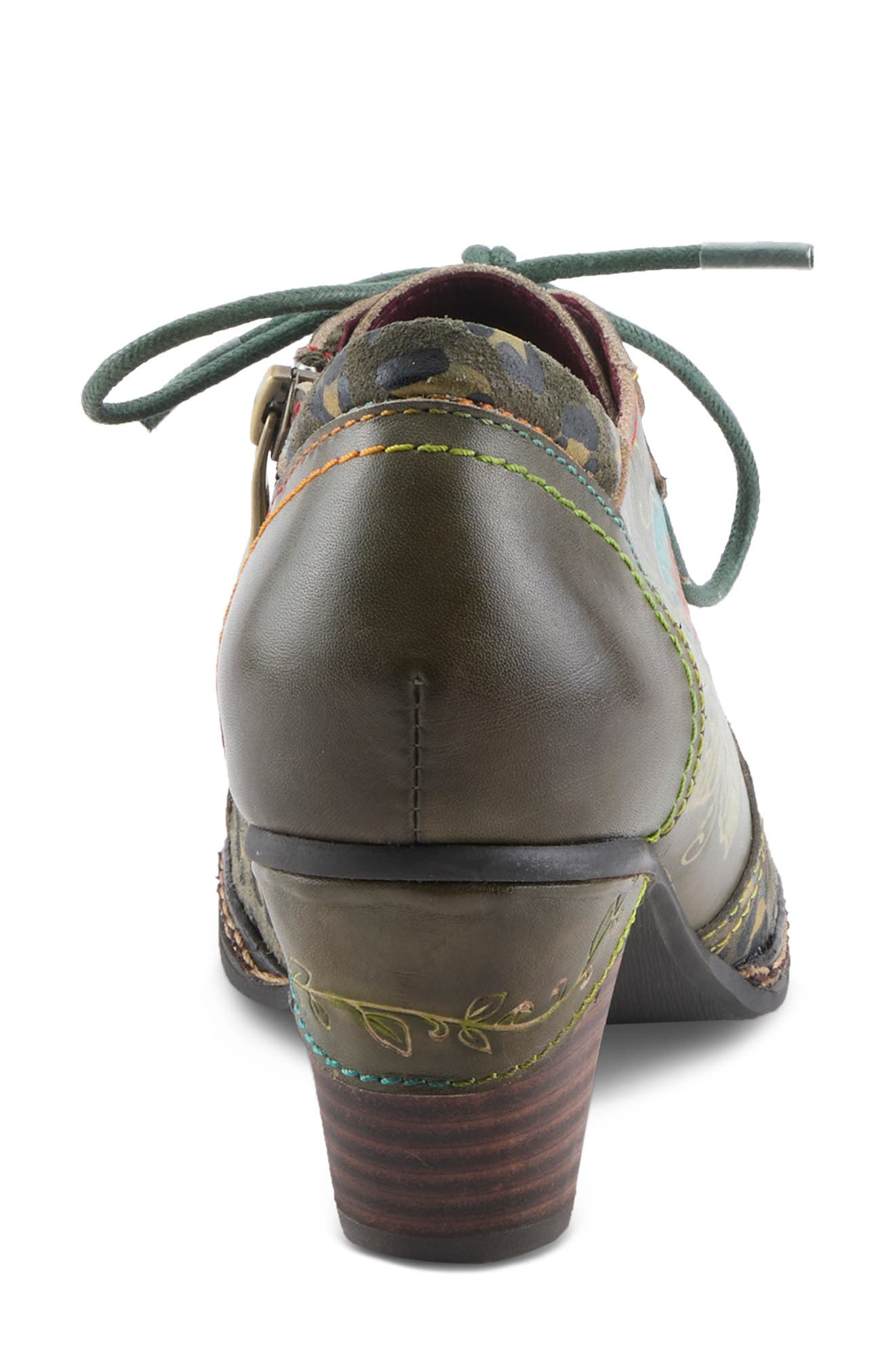 L'Artiste by Spring Step Hunteera Pump, Alternate, color, Olive Multi