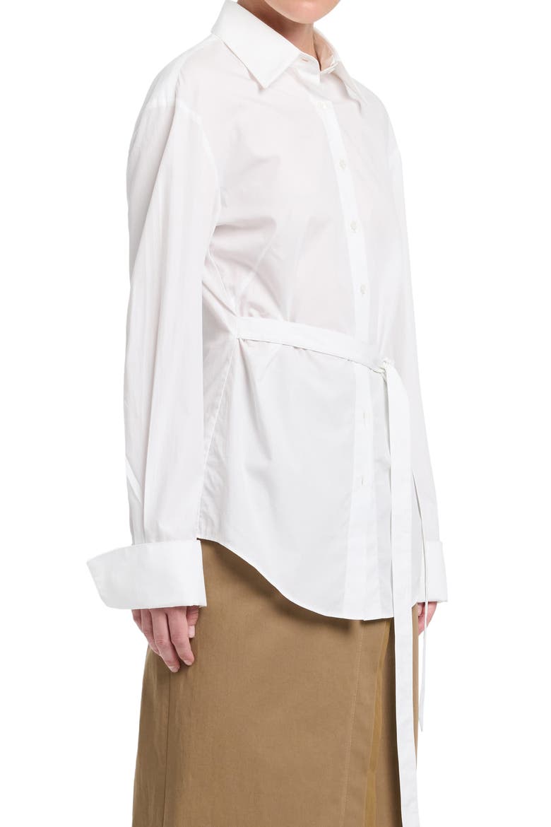The Night We Met Cotton Shirt, Alternate, color, WHITE