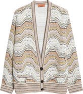 Missoni Metallic Zigzag Sequin Cardigan