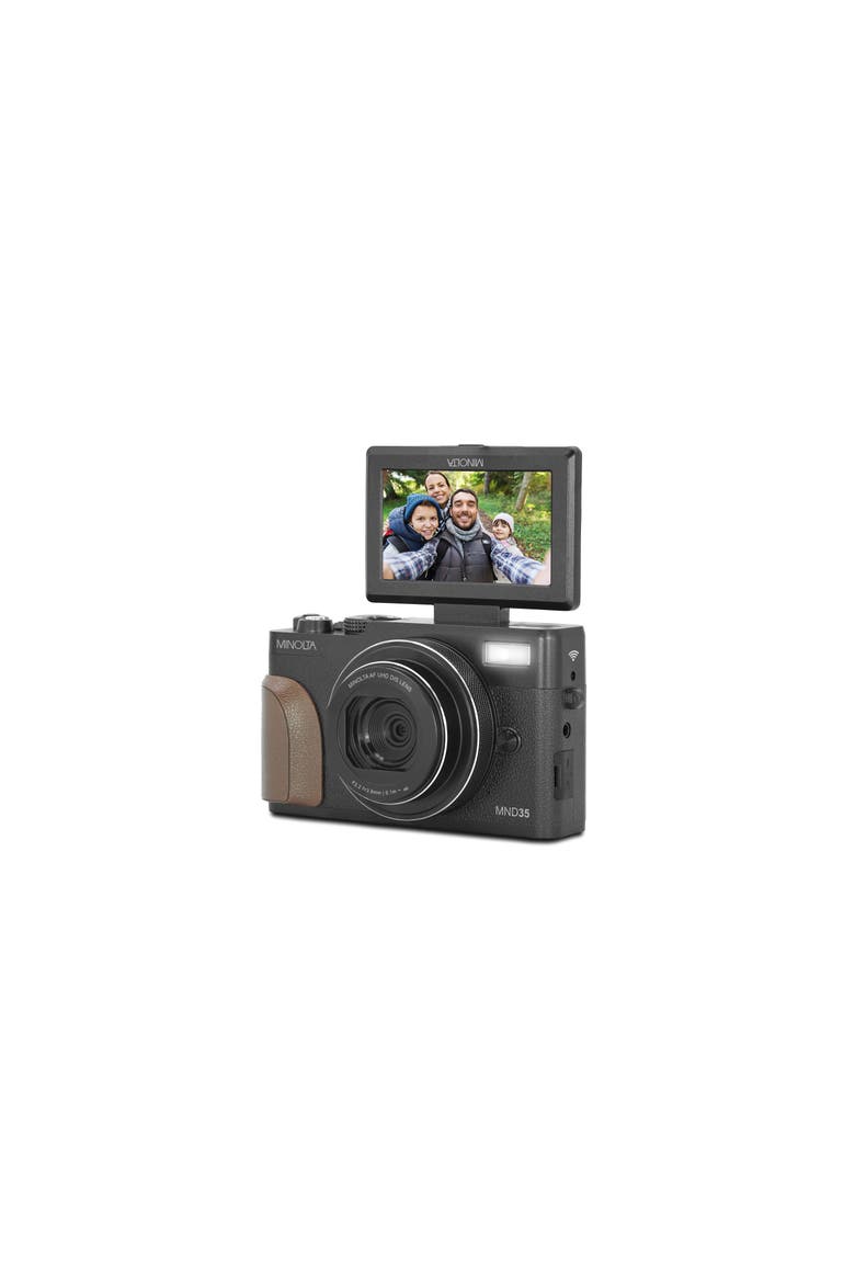 MND35 64MP Auto Focus 4K UHD Camera, Alternate, color, BLACK