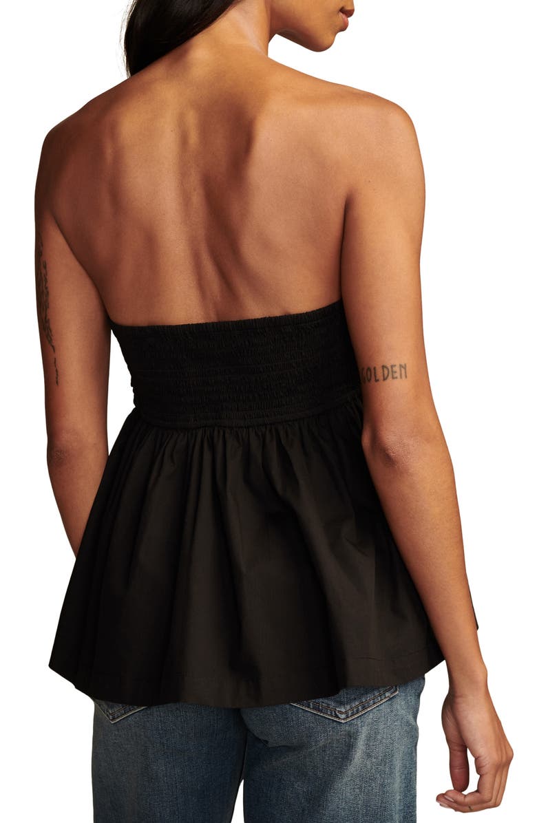 Lucky Brand Cotton Poplin Top, Alternate, color, Meteorite