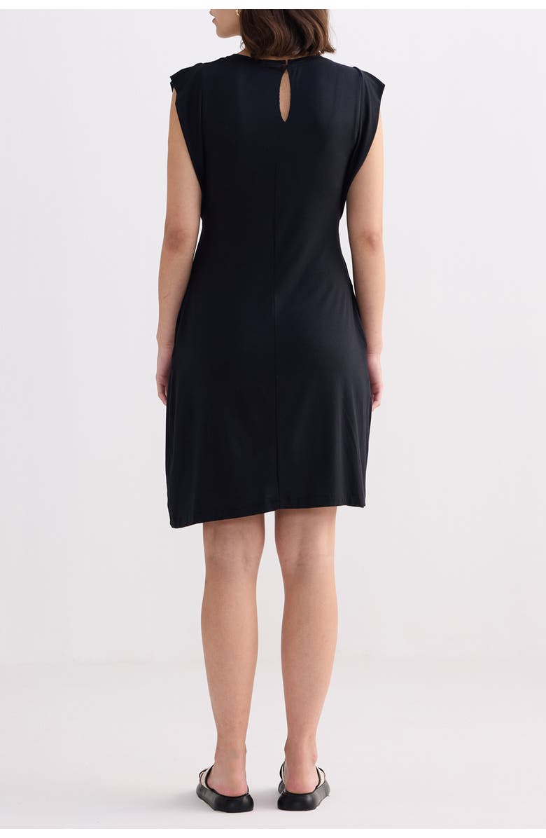 Reistor Muscle Tee Short Dress, Alternate, color, Black