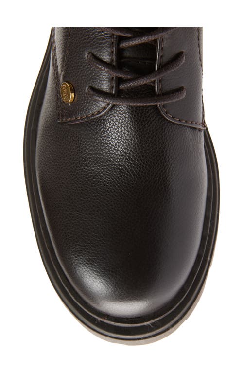 Roberto Cavalli Braise Combat Boot In Brown